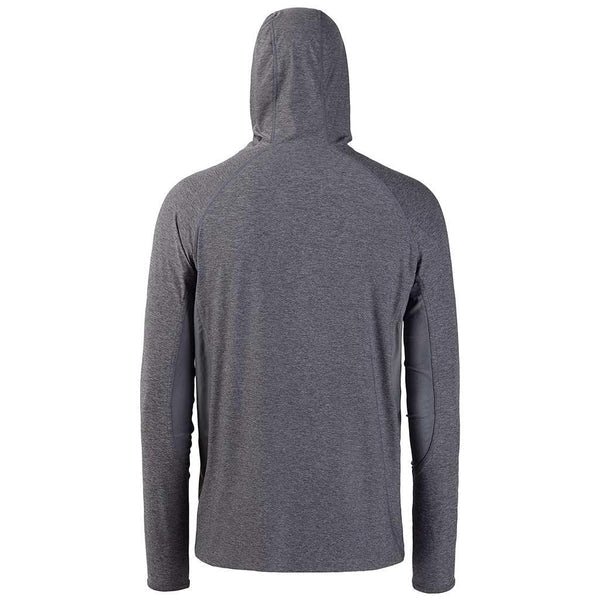 Men’s UPF 50+ Long   Sleeve Fishing Hoodie   with UV Neck Gaiter