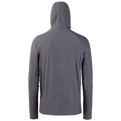 Men’s UPF 50+ Long   Sleeve Fishing Hoodie   with UV Neck Gaiter